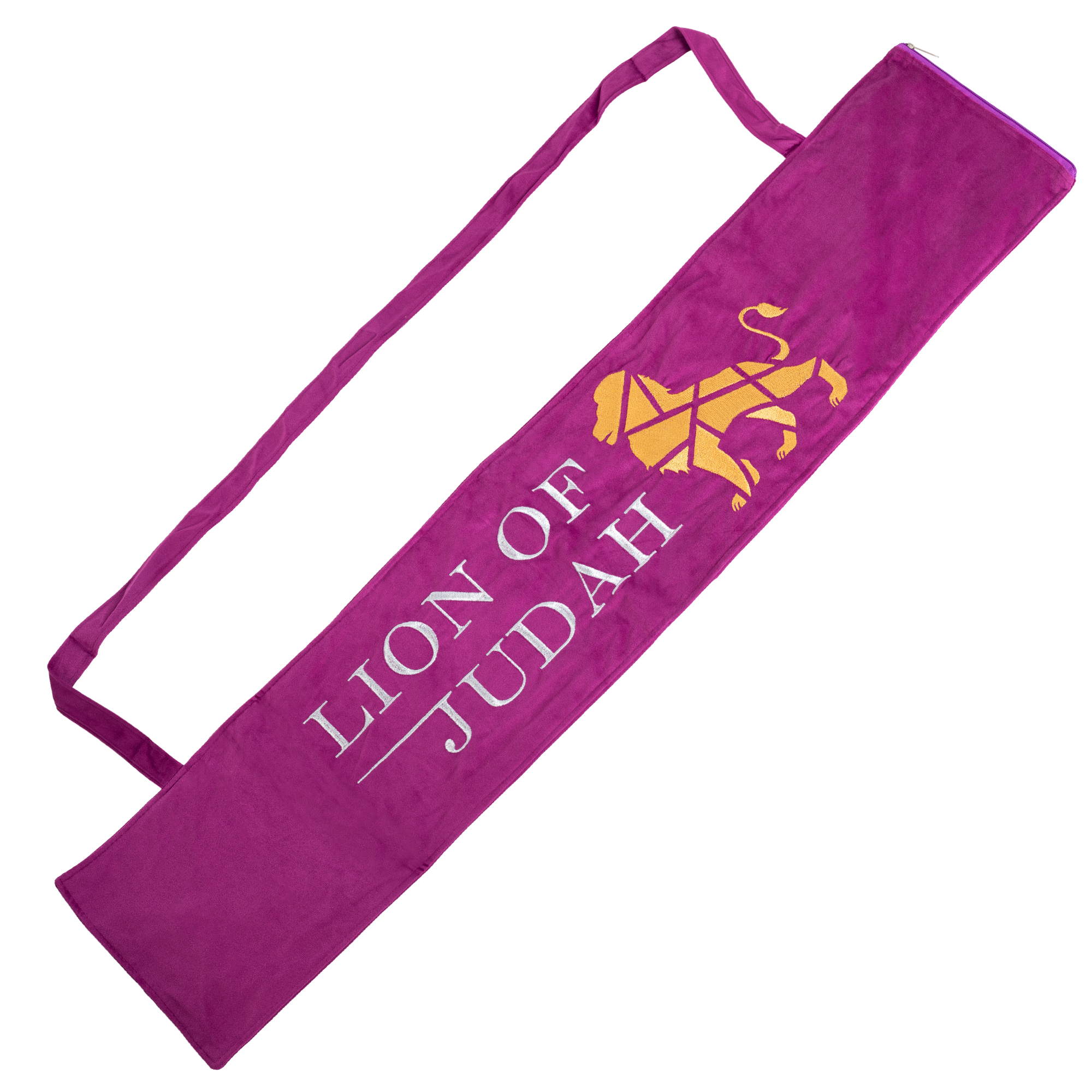 Kudu Purple Velvet Bag For Kudu Shofar