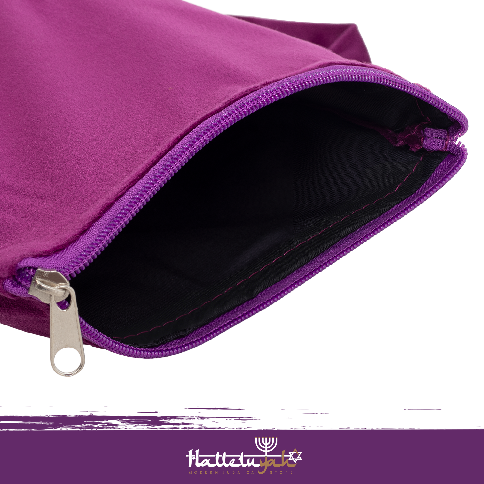 Kudu Purple Velvet Bag For Kudu Shofar